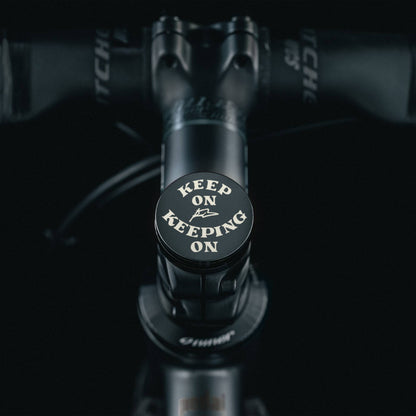 Keep On Keeping On - Shapeshifter Bicycle Headset Cap