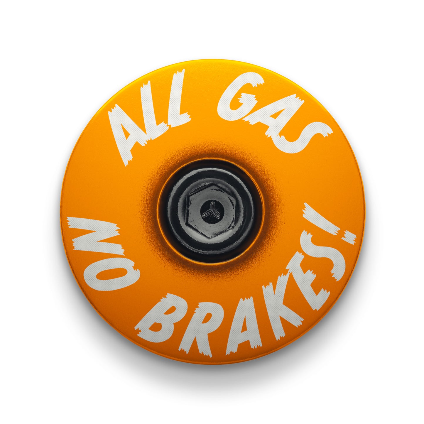All Gas No Brakes Custom Bicycle Headset Cap