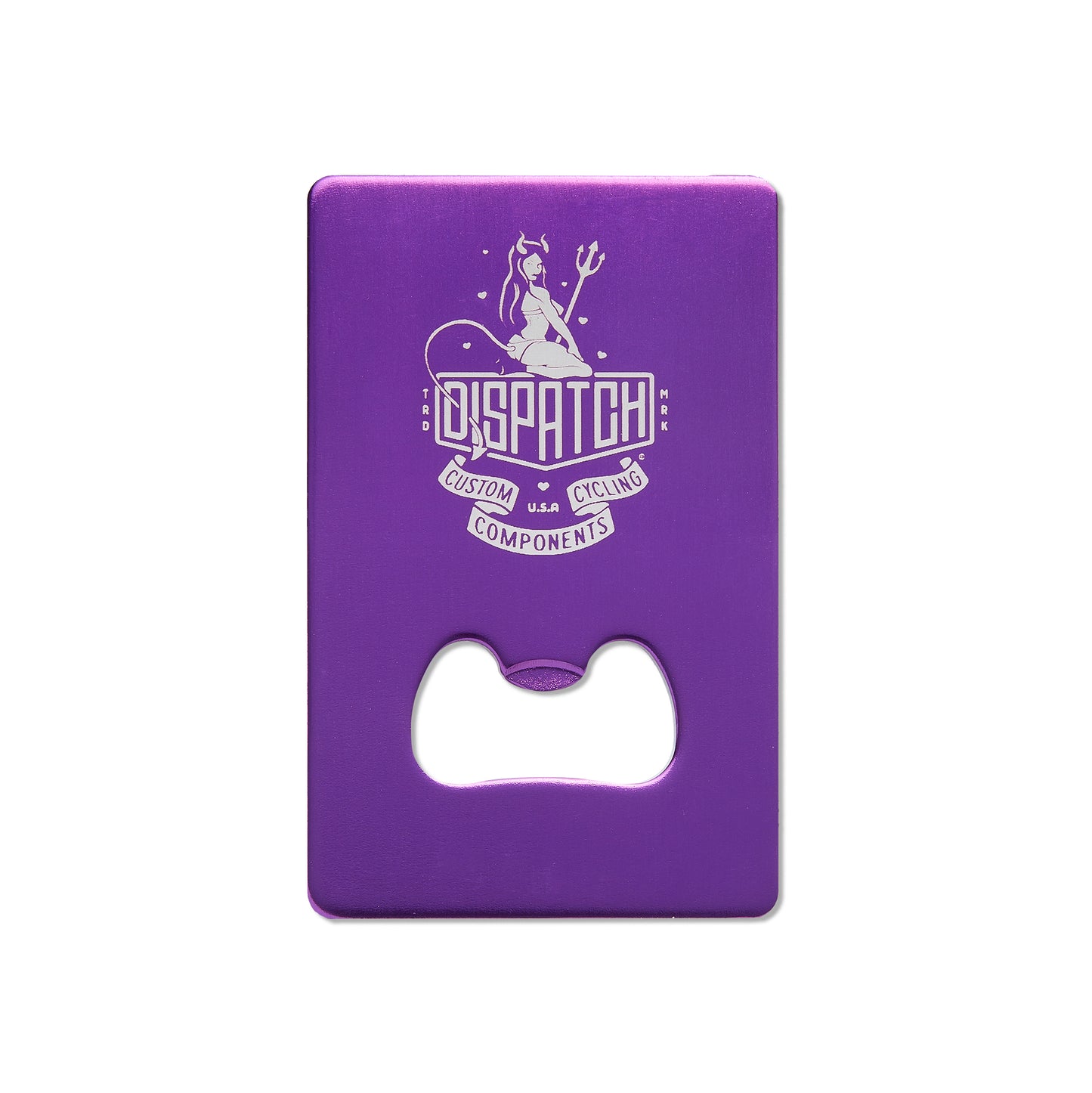 Dispatch Custom Cycling Components Credit Card Bottle Opener