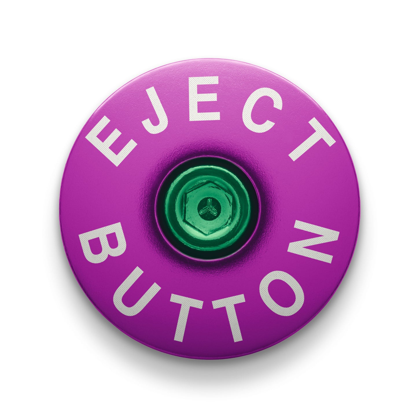 Eject Button Bicycle Headset Cap