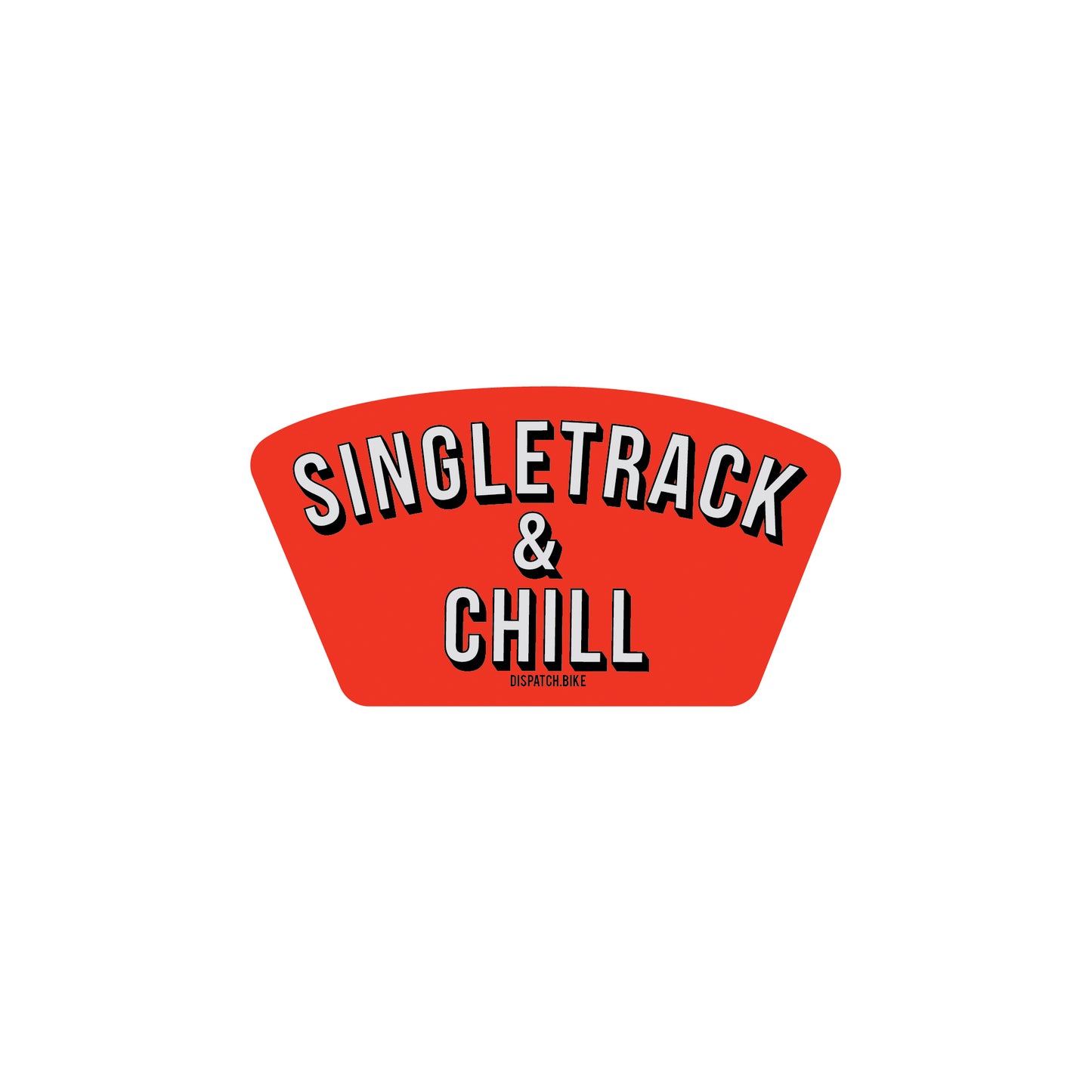 Singletrack & Chill Sticker