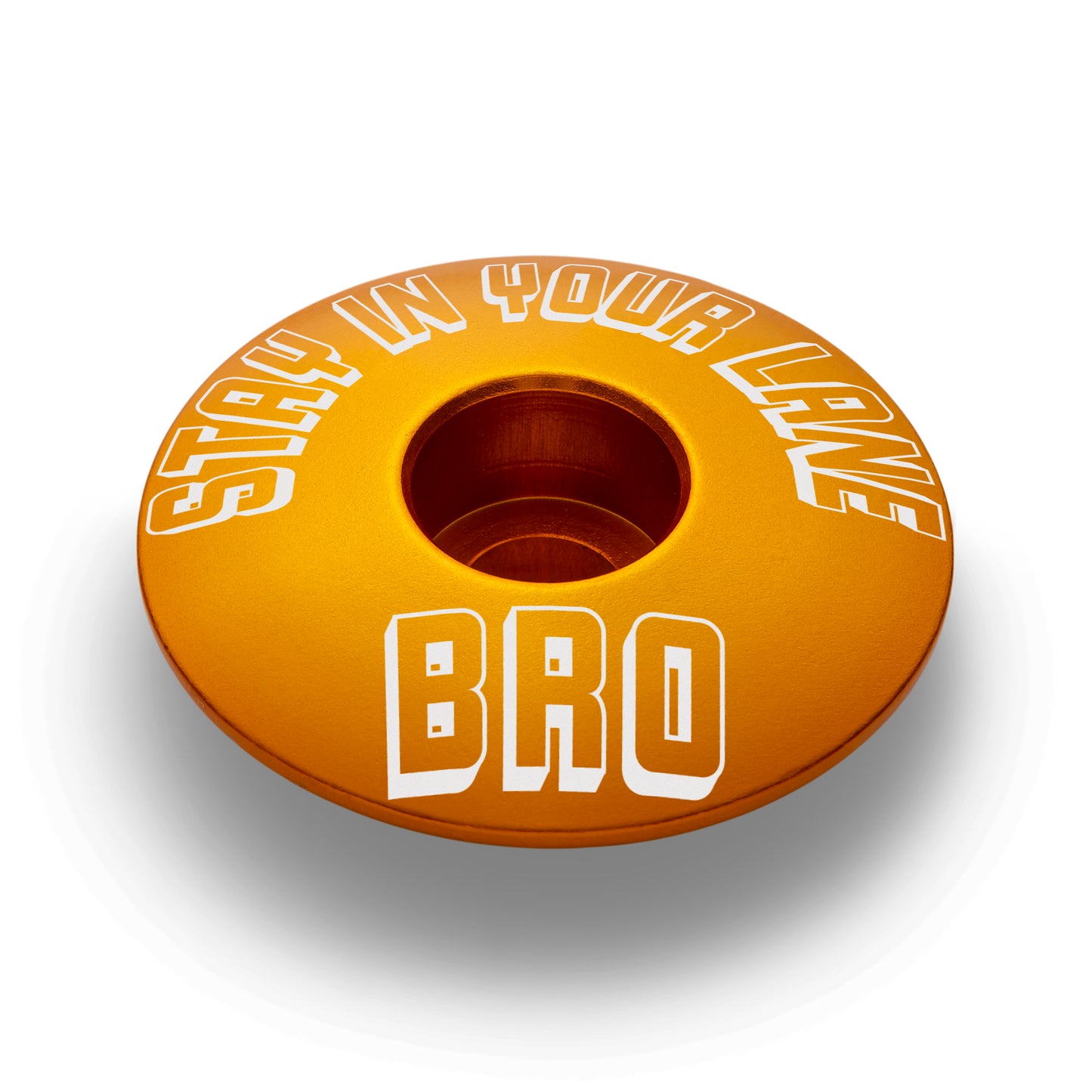 Stay In Your Lane, Bro - Bicycle Headset Cap